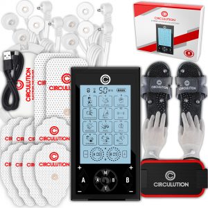 NURSAL 24 Modes TENS Unit Muscle Stimulator for Pain Management and  Rehabilitation 8 Pads Pulse Impulse Massager Great for Treating Pain and  Muscle Relief 